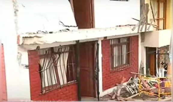 Chorrillos: conductor fallece tras perder el control e impactar su camión contra una vivienda