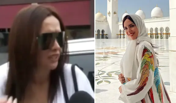 Rosángela Espinoza se molesta con reportero de Magaly: “Lo que haga con mi plata, es mi problema”