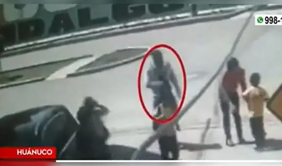 Huánuco: sicario intentó asesinar a empresario frente a su familia, pero falló varias veces