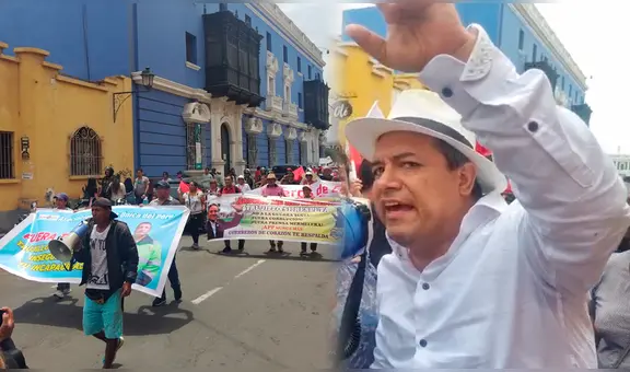 Alcalde de Trujillo y ciudadanos marcharon contra jefe policial por aumento de la inseguridad