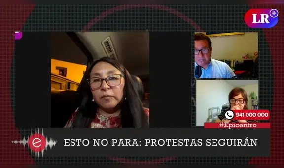 Ruth Luque: "No hay ningún control político por parte del Congreso"