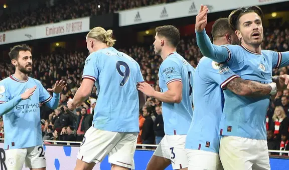¡Duro golpe! Arsenal cayó 3-1 ante Manchester City y perdió la punta de la Premier League