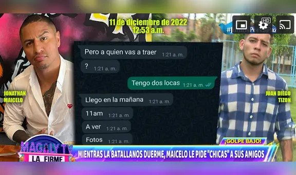 Examigos de Maicelo temen represalias tras delatarlo: "Si somos golpeados, los responsabilizamos”
