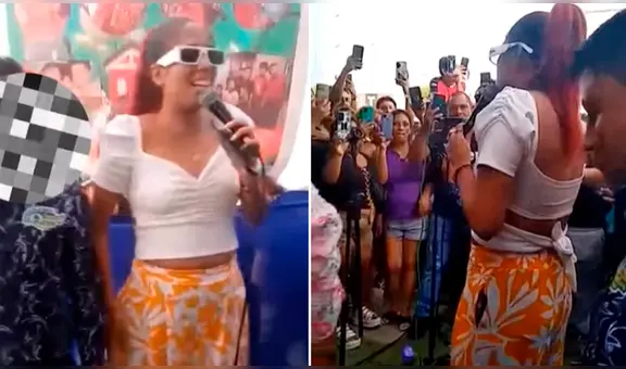 Azucena Calvay cantó en actividad benéfica de niño diagnosticado con leucemia