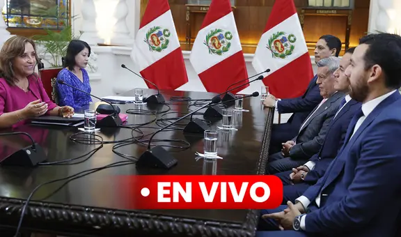 Dina Boluarte EN VIVO: presidenta se reúne con Acción Popular y Renovación Popular