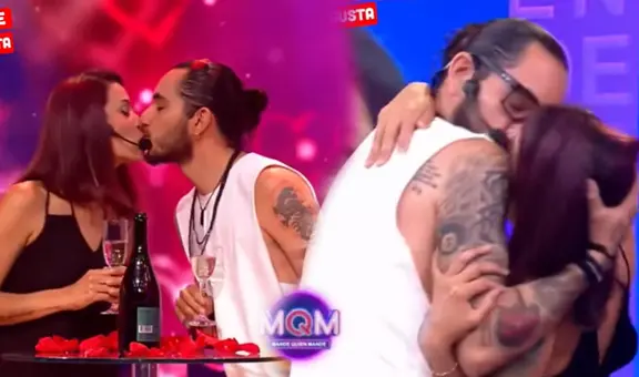 Úrsula Boza y Christopher Gianotti confirman que retomaron su matrimonio con apasionado beso