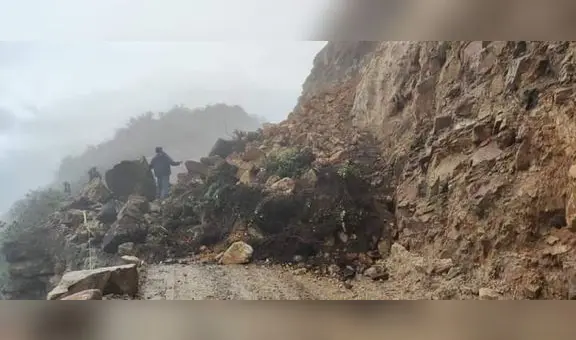 Más de 20.000 moradores en peligro ante eventual deslizamiento de tierra en sierra de Piura