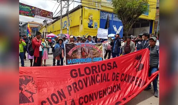 Dirigentes de organizaciones sociales de Cusco descartan reunión con ministra de Vivienda tras protestas