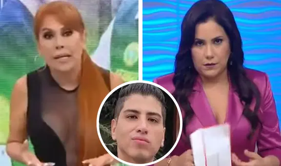 Magaly Medina aclara a Andrea Llosa y señala que John Kelvin se acercó a ella para ir a su programa