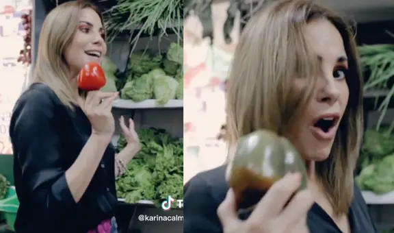 Karina Calmet revive a Isabella Maldini y compra rocoto a S/100: “¡Qué barato, deme 47!”