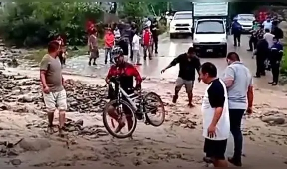 Santa Eulalia: reportan huaico en zona de San José de Palle Viejo