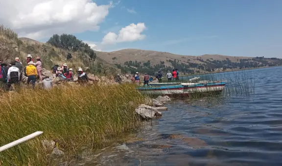 Un par de jóvenes que estaban de paseo murieron ahogados en lago de Puno