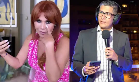 Magaly chotea a Erick Osores y le recuerda que es una mujer casada: "Así no tuviera nada que hacer"