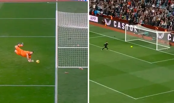 'Dibu' Martínez y sus 'bloopers': anotó un autogolazo y dejó su portería vacía para gol ante Arsenal