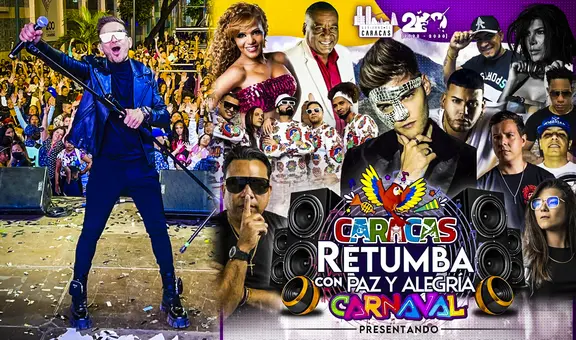 Caracas Retumba: fecha y hora de los conciertos GRATIS por el carnaval 2023