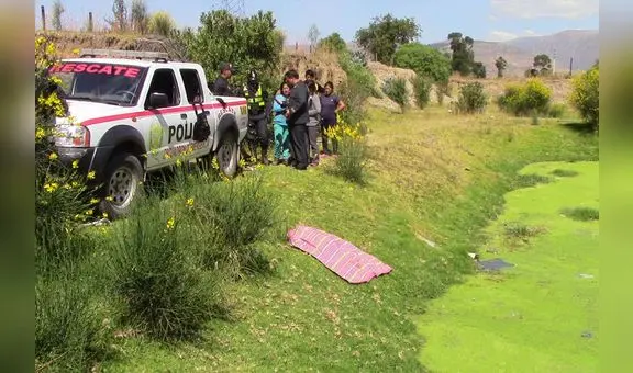 Infante de casi 2 años murió tras caer a canal de riego en Huancayo