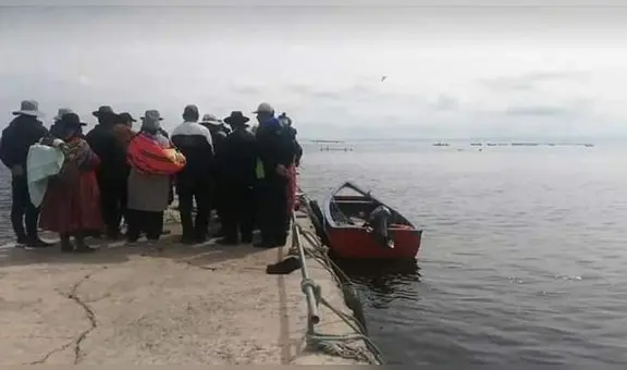 Puno: 2 personas que ingresaron a sacar truchas murieron tras naufragio en el lago Titicaca