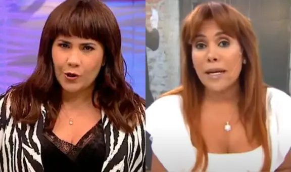 Andrea Llosa pasa por alto a Magaly Medina y la minimiza: “No es nadie, ni mi amiga ni enemiga”