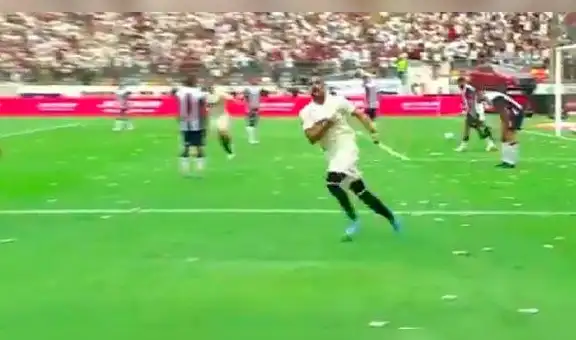 ¡Despierta el Monumental! Luis Urruti descontó para Universitario y sigue con vida en el clásico