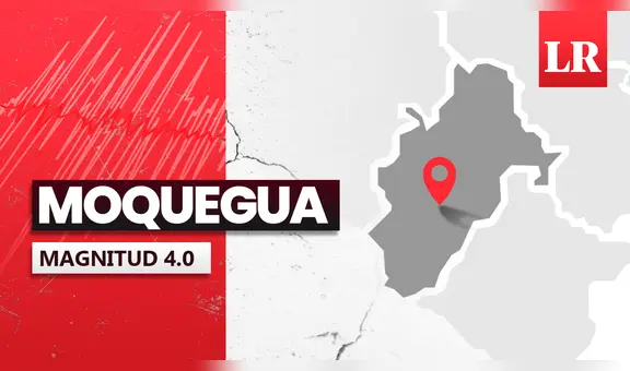 Temblor de magnitud 4.0 se sintió en Moquegua hoy, según IGP