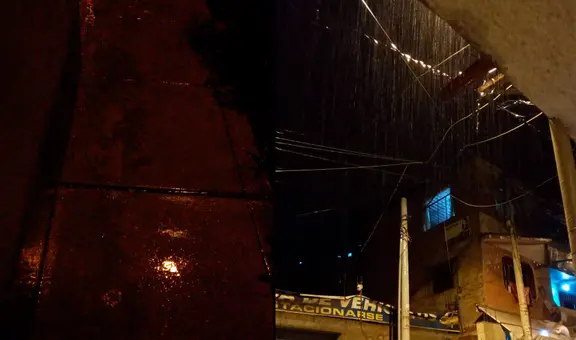 Ciudadanos reportaron lluvia de verano en varios distritos de Lima