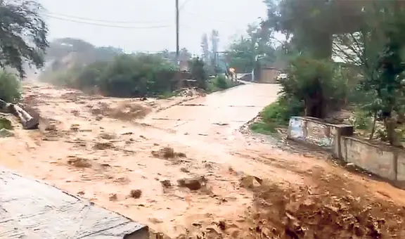 Más de 12.000 personas de Santa Eulalia no tienen agua potable tras huaico