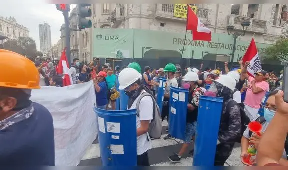 Marcha en Lima: protestas se concentraron en Miraflores y centro histórico