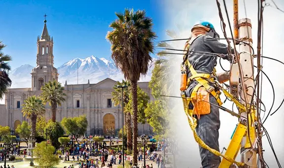 Corte de luz en Arequipa: cuáles son los 12 distritos afectados con la medida del 20 al 25 de febrero