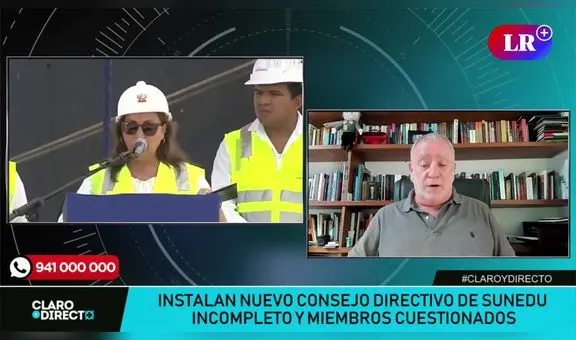 AAR sobre situación de Sunedu: Esto también se consiguió con la complicidad del Gobierno de Boluarte