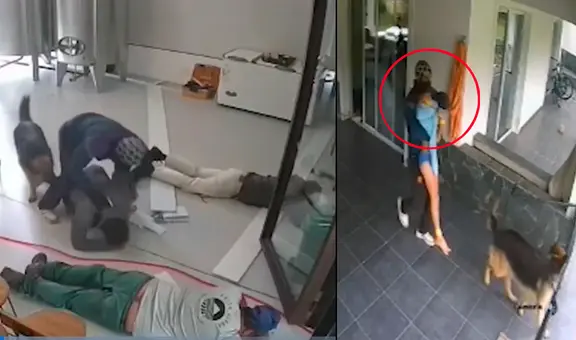 Ladrones torturaron a familia durante un robo e intentaron secuestrar a menor de su casa