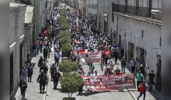 Protestas contra el gobierno de Dina Boluarte pierden contundencia en Arequipa y Cusco