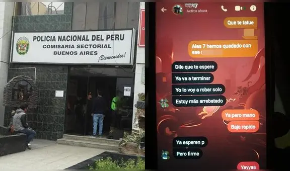 Joven denuncia que fue asaltado por cómplice de una mujer que conoció por internet