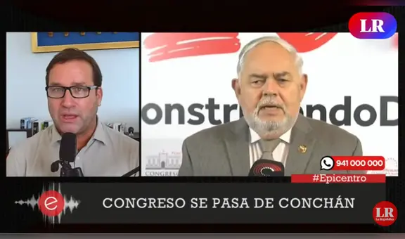 Gastelumendi sobre Montoya: “¿Nos está haciendo un favor? ¿Es indispensable en el Congreso?”