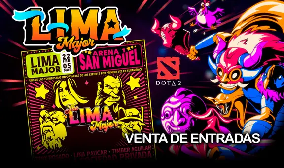 Lima Major 2023: dónde y cómo comprar entradas para el torneo de Dota 2 en la Costa Verde