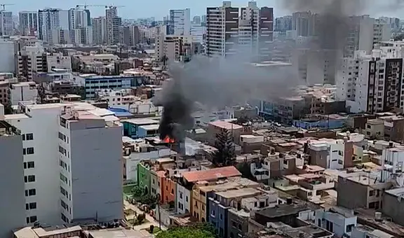 Incendio en Jesús María: reportan siniestro dentro de una casa en avenida Talara
