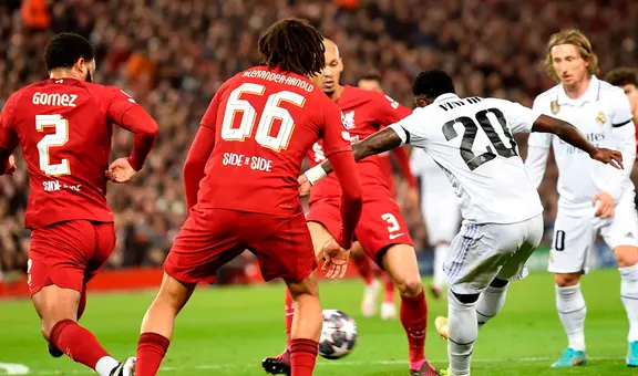 Liverpool no pudo en Anfield y cayó 5-2 ante Real Madrid por la Champions League