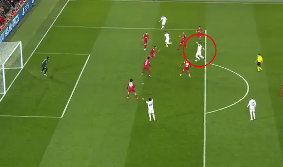 ¡Lo perdía y ahora golea! Benzema anota el 4-2 para el Madrid con complicidad de Alisson