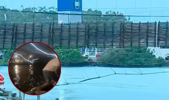 Puente colgante colapsó cuando 100 personas lo cruzaban en medio de los festejos del Carnaval de Brasil