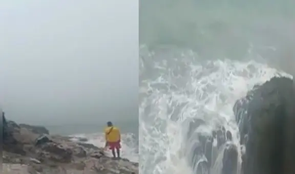 Familia pide ayuda para encontrar cuerpo de un menor que murió ahogado en playa León Dormido