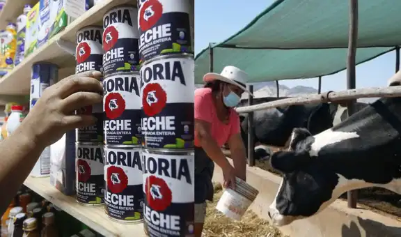 ¿Qué exigen los ganaderos lecheros a Gloria sobre el etiquetado de su tarro azul?