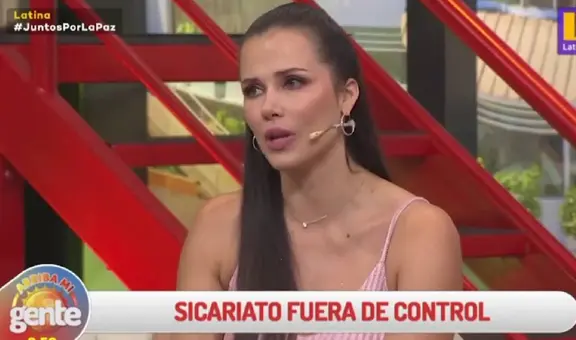 Maju Mantilla se quiebra al contar que sufrió un asalto cuando tenía 8 meses de embarazo