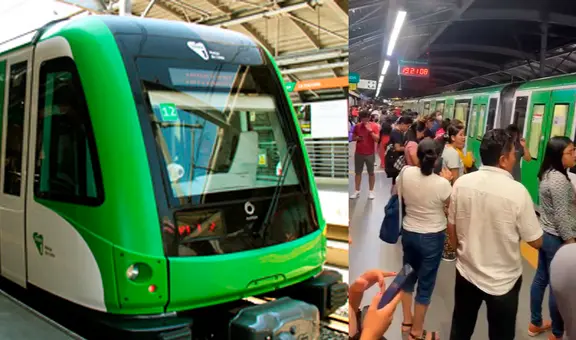 Línea 1: se restablece servicio del metro de Lima luego de presentar demoras y trenes varados