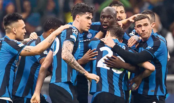 Champions League: Inter de Milán, fuerza nerazzurri