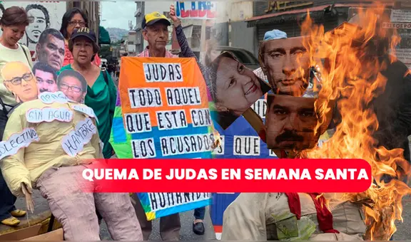 Semana Santa en Venezuela: ¿qué es la Quema de Judas en esta tradición católica?