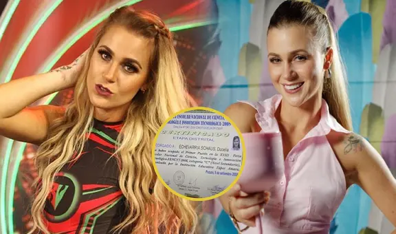 Ducelia Echevarría: ¿en qué colegio estudió la secundaria y a qué edad comenzó su carrera profesional?