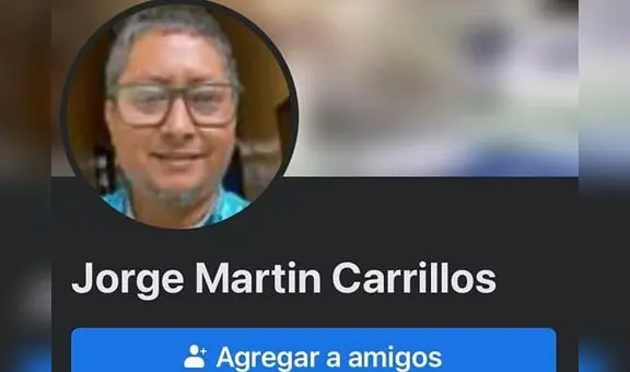 Iquitos: falsifican Facebook de periodista Jorge Carrillo para pedir dinero a sus amigos y sus familiares
