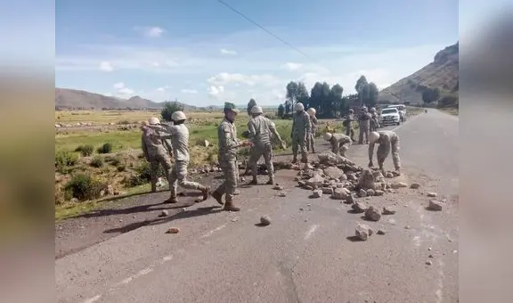 Comando Unificado instala bases de operaciones en poblados de Puno