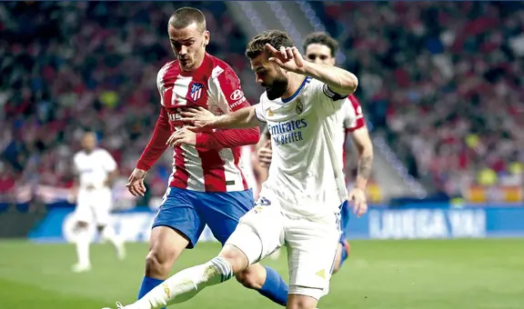 Derbi Real Madrid vs. Atlético Madrid: ¿a qué hora y en qué canal ver por LaLiga Santander?