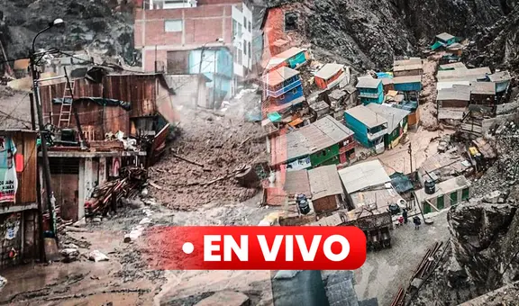 Huaicos y lluvias en Perú EN VIVO: distritos en riesgo alto, reportes de Indeci y último minuto hoy