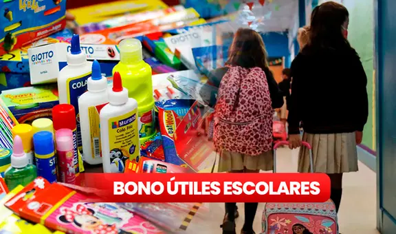 Año escolar 2023: ¿cuándo se entrega el Bono Útiles Escolares y quiénes lo reciben en Chile?